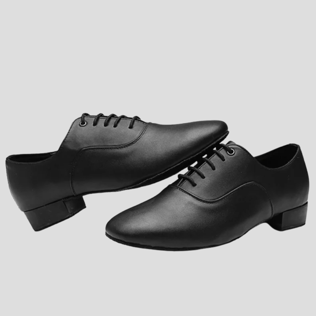 Herren-Schnürschuhe aus Lackleder | Polierte klassische formelle Tanz- und Freizeitschuhe | Elegante formelle Büroschuhe zum Ausgehen