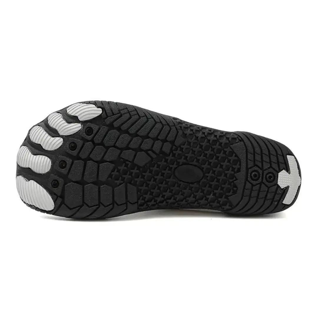 Everyday Wear Lace-Up Barefoot Shoes with Heel Pull Tab
