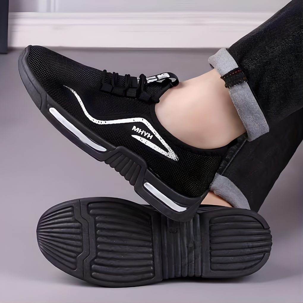 Men's Mesh Sock-Style Running Sneakers | Lightweight Breathable Casual Everyday Sport Trainers | Everyday Casual Running Sport Shoes
