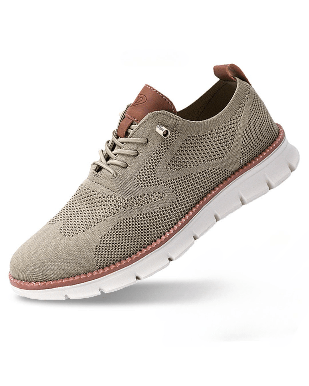Herren-Sneaker aus Strickmesh mit Schnürung und hohem Tragekomfort | Leichte, atmungsaktive, lässige Trainingsschuhe für jeden Tag | Bequeme Freizeitschuhe zum Gehen für jeden Tag