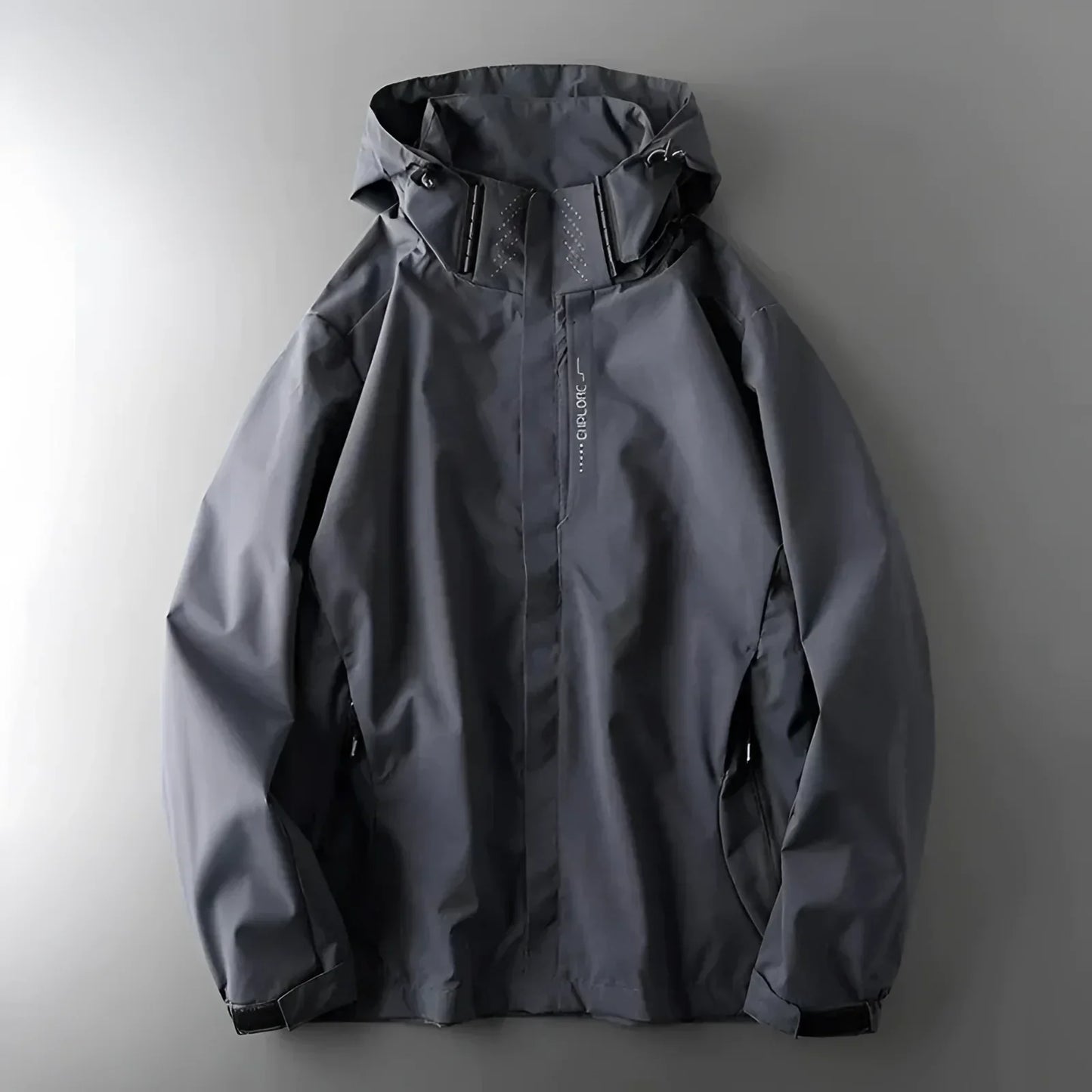 Men's Hooded Waterproof Rain Jacket – Everyday Outdoor Coat
