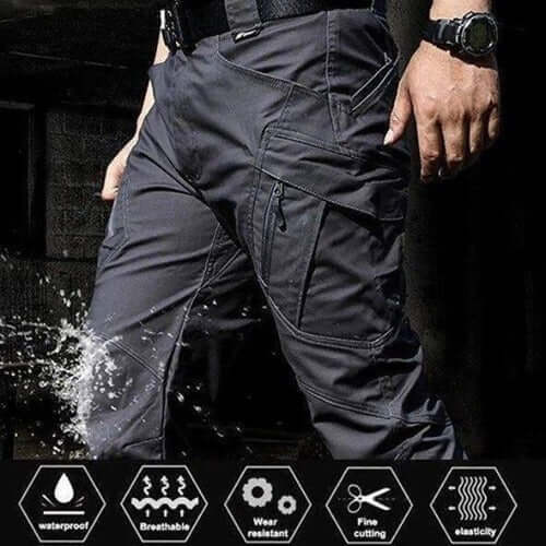 Men's Tactical Cargo Pants – Multi-Pocket Outdoor Trousers