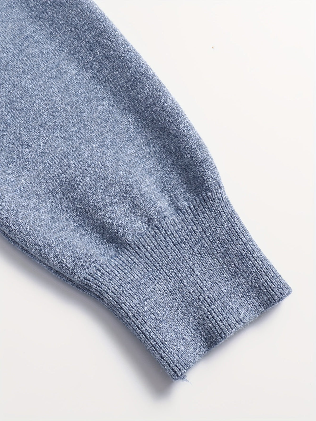 Men's Refined High-Neck Knit Sweater | Classic Cosy Casual Everyday Pullover | Smart Casual Everyday Autumn Winter Knitwear