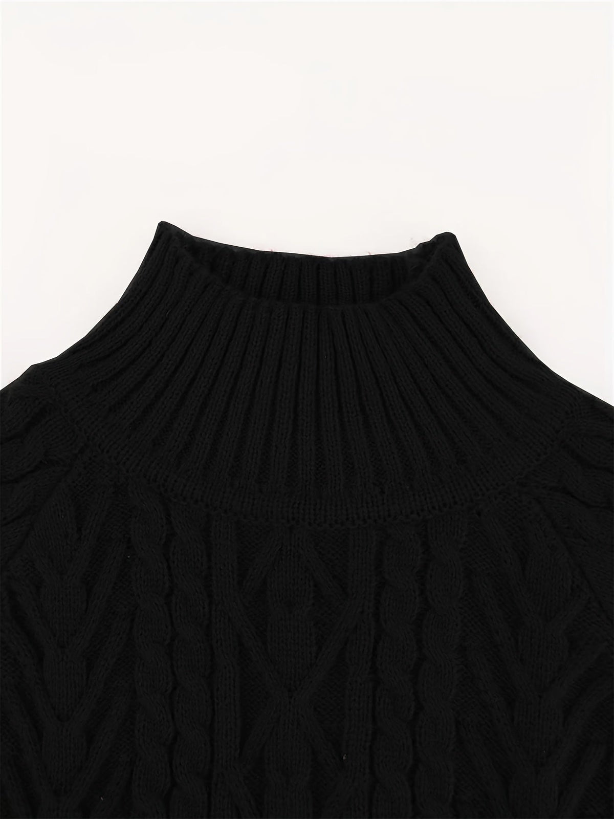 Women's Textured Half-Collar Knit Sweater | Cosy Classic Casual Everyday Jumper | Smart Casual Everyday Autumn Winter Knitwear