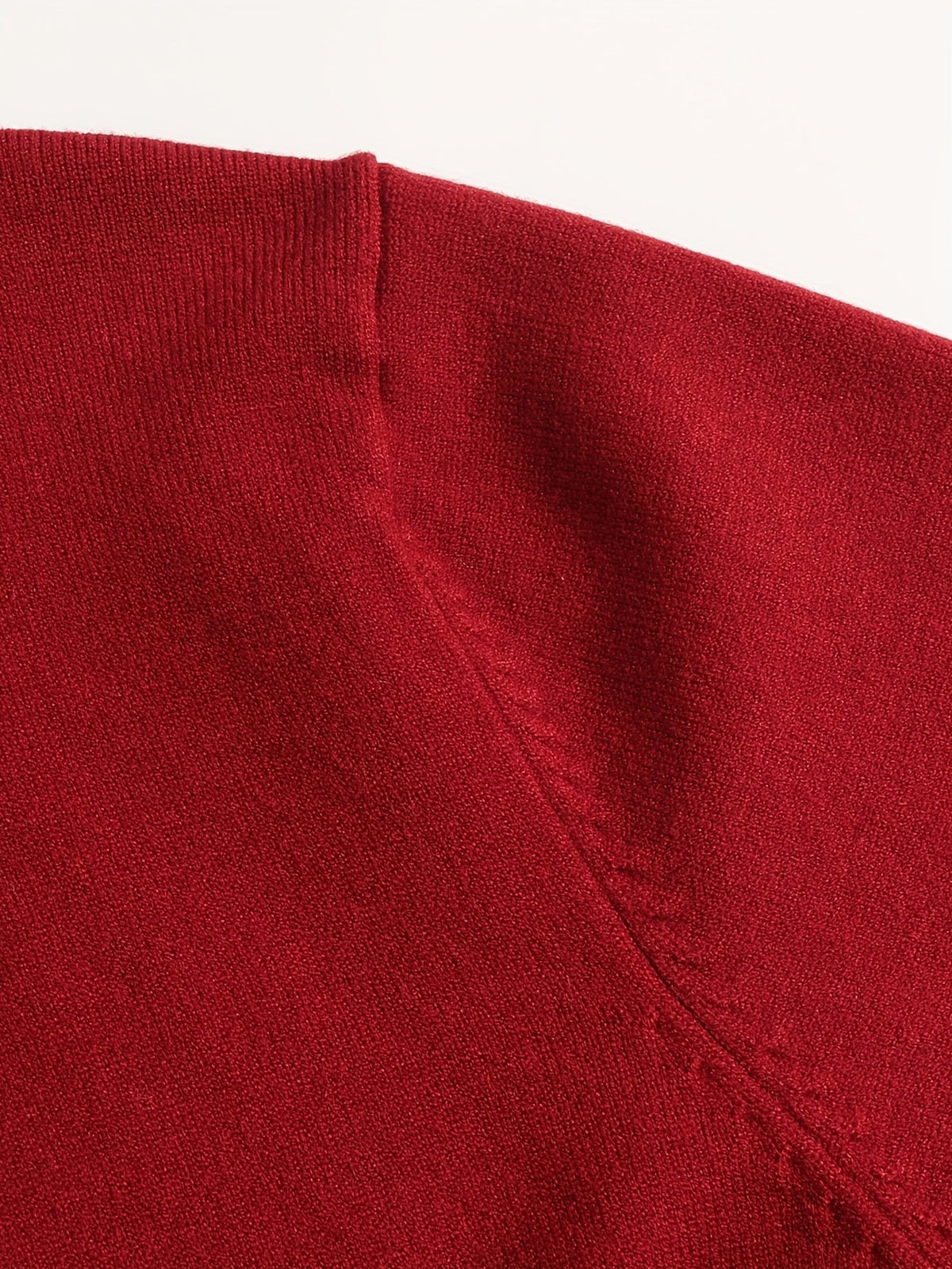 Men's Refined High-Neck Knit Sweater | Classic Cosy Casual Everyday Pullover | Smart Casual Everyday Autumn Winter Knitwear