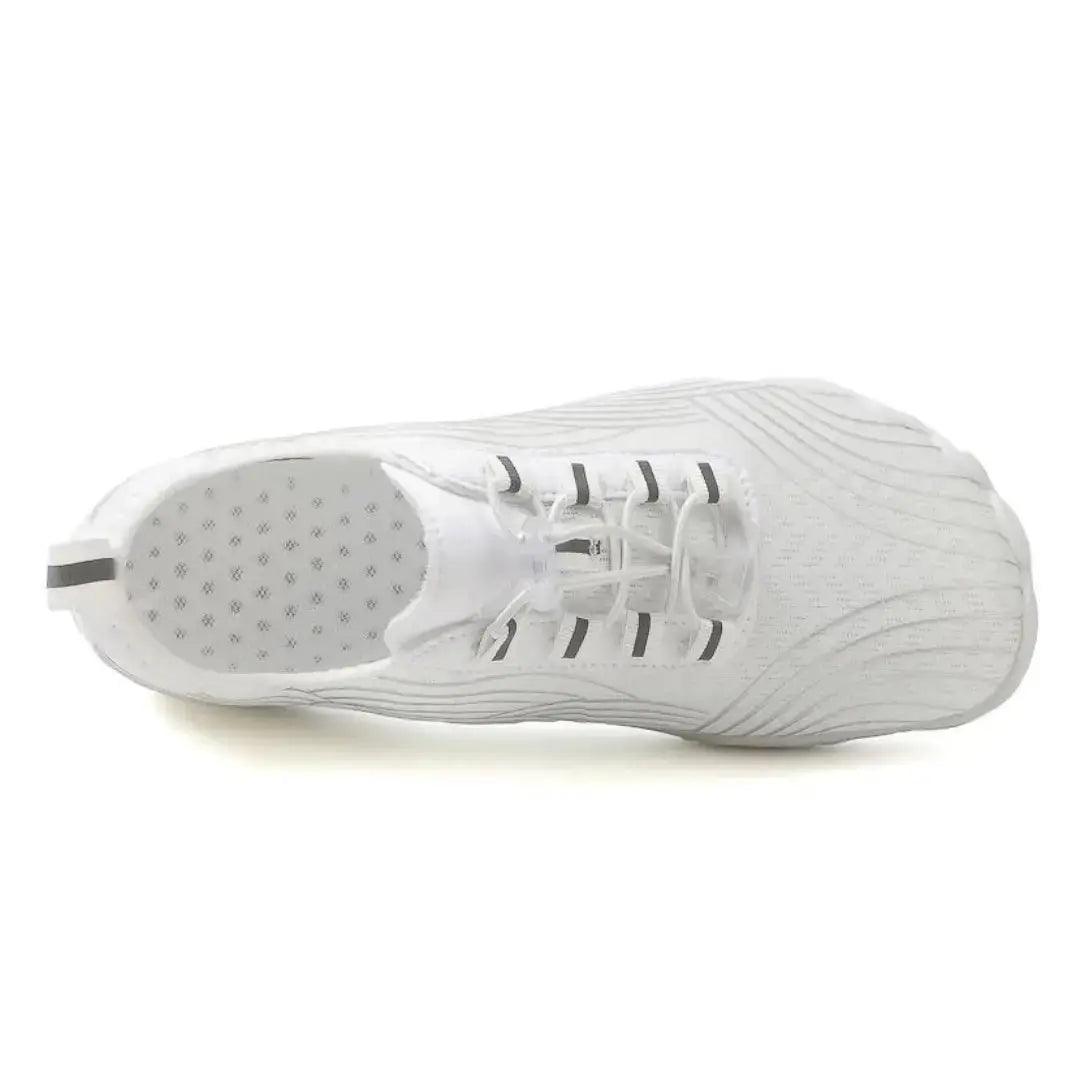 Everyday Wear Lace-Up Barefoot Shoes with Heel Pull Tab