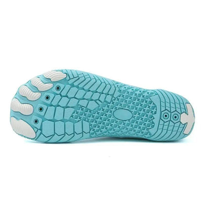 Everyday Wear Lace-Up Barefoot Shoes with Heel Pull Tab