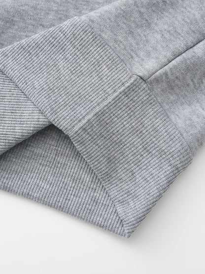 Herren-Pullover aus feinem Strick mit halbem Reißverschluss | Weicher, lässiger und gemütlicher Alltagspullover | Elegante lässige Strickmode für Herbst und Winter