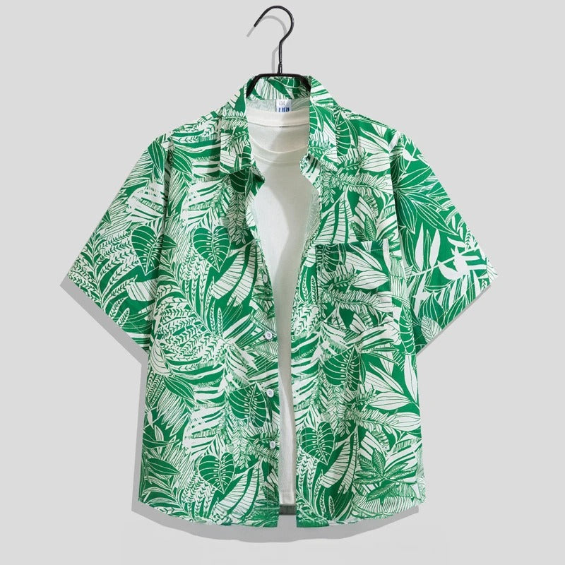 Aloha Men's Camp Shirt | Lightweight Floral Print 4