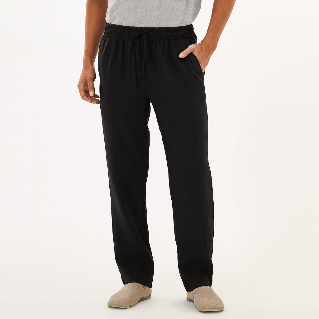 Ava Women's Pants | Adjustable Drawstring, Deep Pockets, Cotton 2