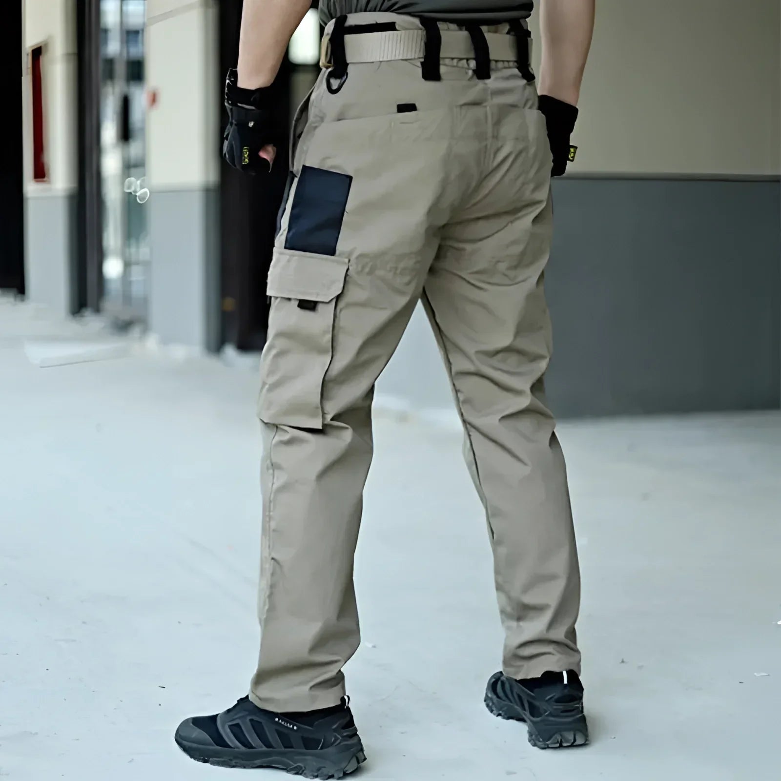 Men's Camouflage Cargo Pants – Multi-Pocket Outdoor Trousers