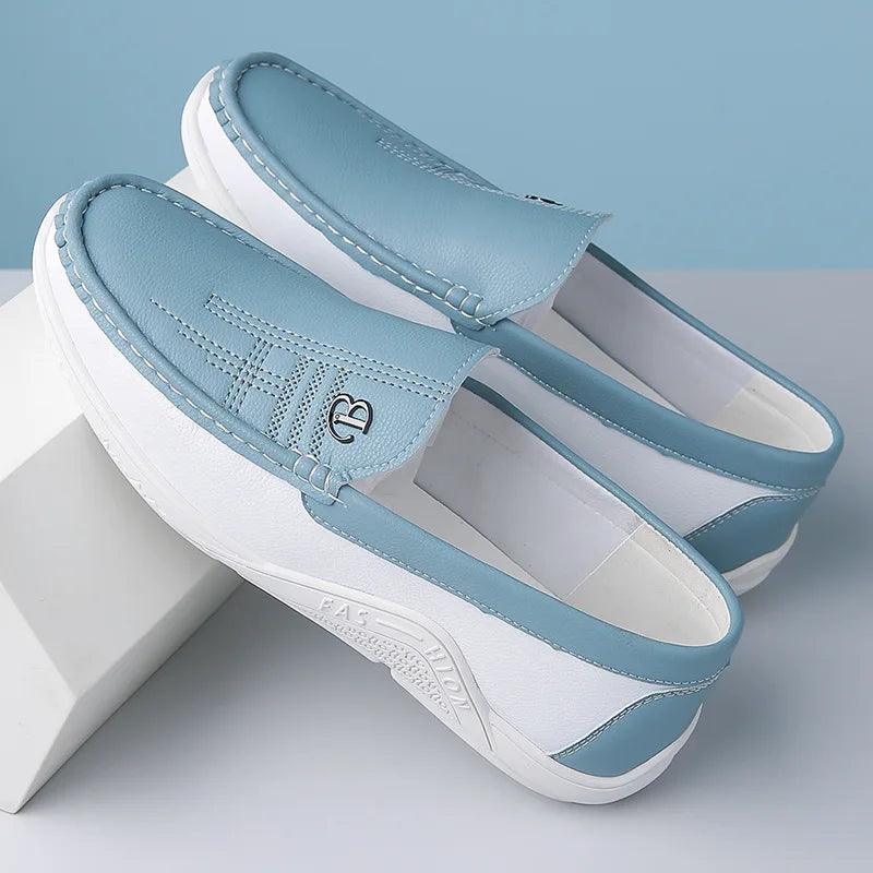 Benny Men's Loafers | Premium Vegan Leather, Breathable Slip-Ons 1