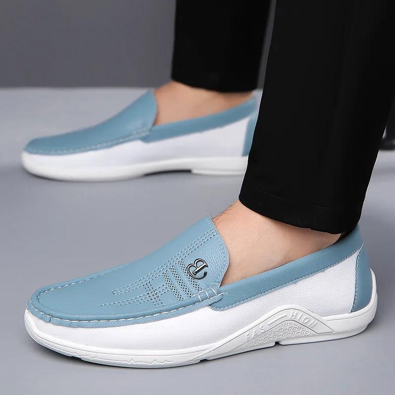 Benny Men's Loafers | Premium Vegan Leather, Breathable Slip-Ons 2