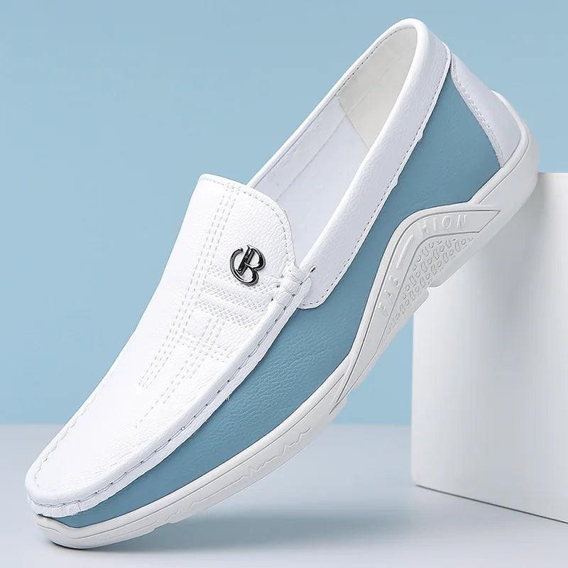 Benny Men's Loafers | Premium Vegan Leather, Breathable Slip-Ons 3