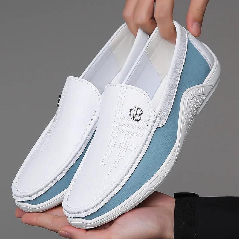 Benny Men's Loafers | Premium Vegan Leather, Breathable Slip-Ons 5