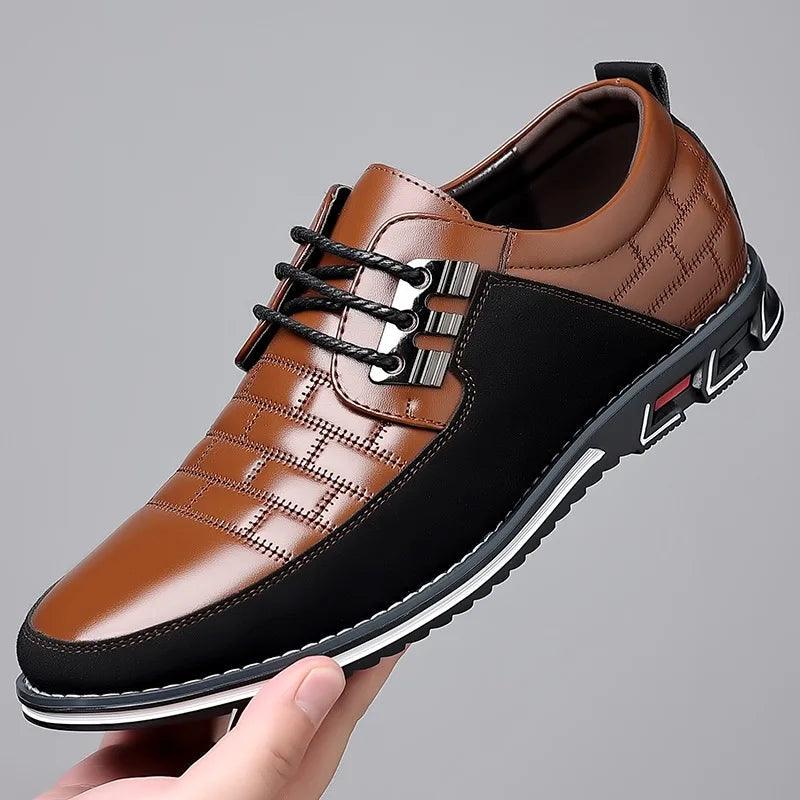 Benson Men's Brown Loafers | Genuine Leather, All-Day Comfort 4