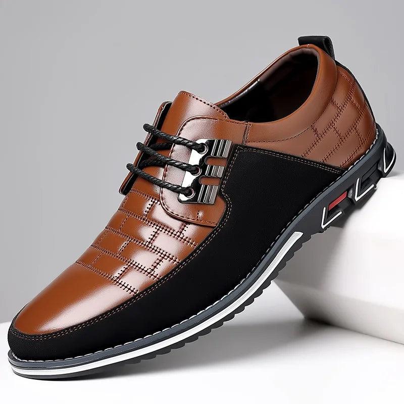 Benson Men's Brown Loafers | Genuine Leather, All-Day Comfort 5