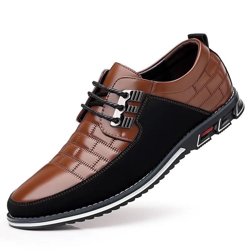 Benson Men's Brown Loafers | Genuine Leather, All-Day Comfort 6