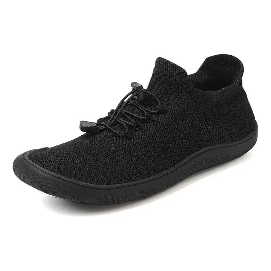 Active Knit Upper Barefoot Shoes with Toggle Lace-Up