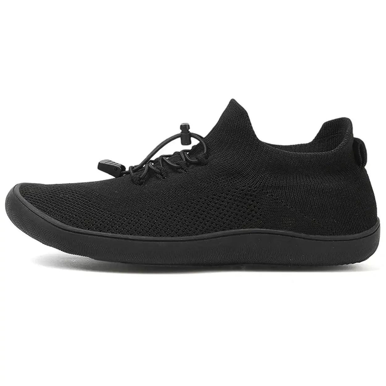 Active Knit Upper Barefoot Shoes with Toggle Lace-Up