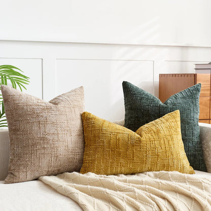 Chenille Cushion Cover | Soft Decorative Sofa Cushion Covers 1