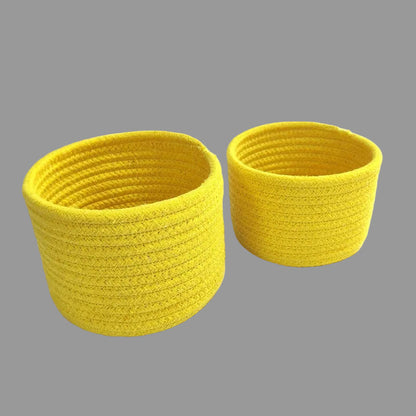 Cotton Rope Storage Baskets | Organizing Solution