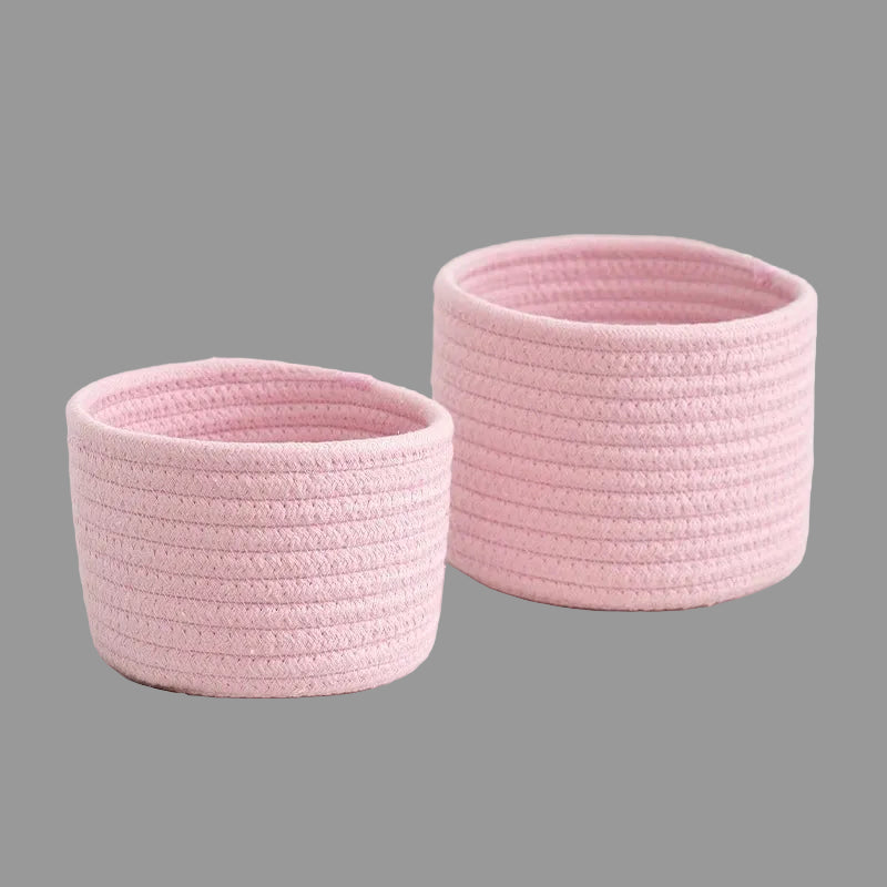 Cotton Rope Storage Baskets | Organizing Solution
