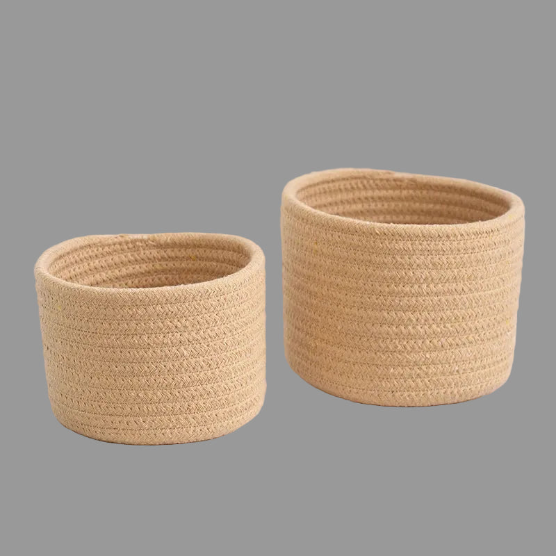 Cotton Rope Storage Baskets | Organizing Solution