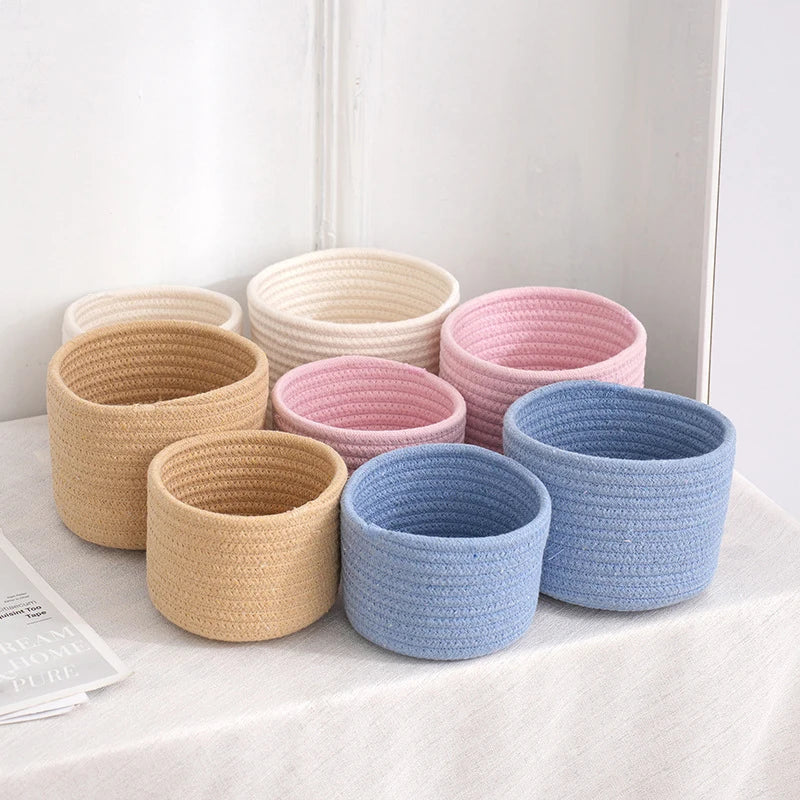Cotton Rope Storage Baskets | Organizing Solution 2