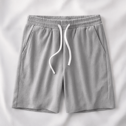 Crest Men's Waffle Knit Shorts | Ultra Soft, Relaxed Fit 0