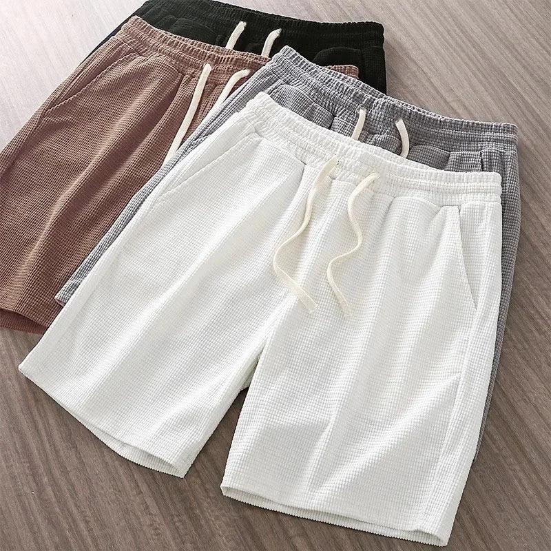 Crest Men's Waffle Knit Shorts | Ultra Soft, Relaxed Fit 2
