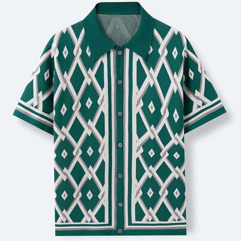 Dante Men's Polo Shirt | Comfort-Stretch Fabric, Retro Style 3