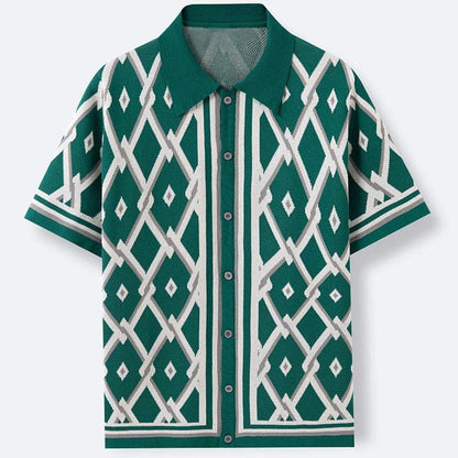 Dante Men's Polo Shirt | Comfort-Stretch Fabric, Retro Style 3