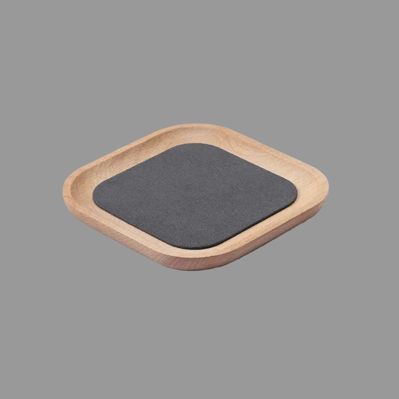 Elegant Wooden Jewelry Storage Tray | Organizer for Watches and Necklaces