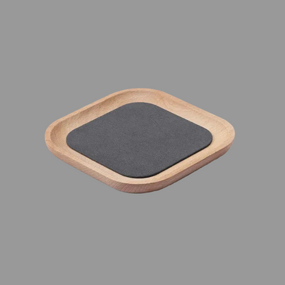 Elegant Wooden Jewelry Storage Tray | Organizer for Watches and Necklaces