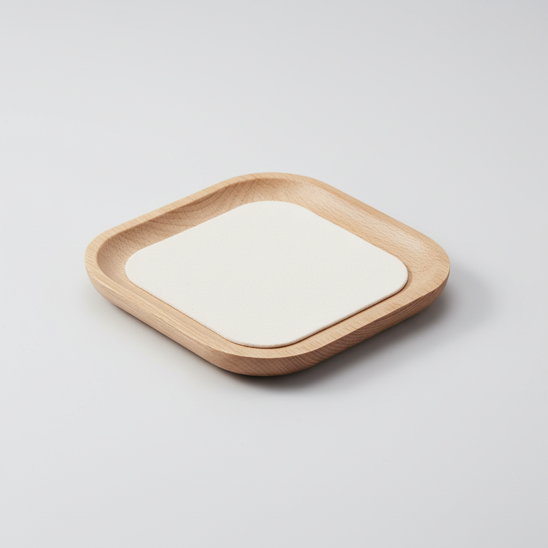 Elegant Wooden Jewelry Storage Tray | Organizer for Watches and Necklaces