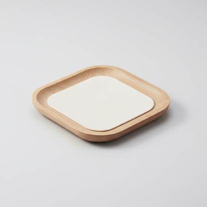 Elegant Wooden Jewelry Storage Tray | Organizer for Watches and Necklaces