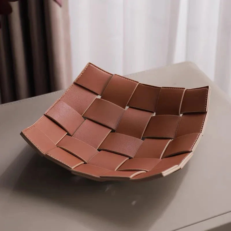Elegant PU Leather Storage Tray | Valet Organizer 0