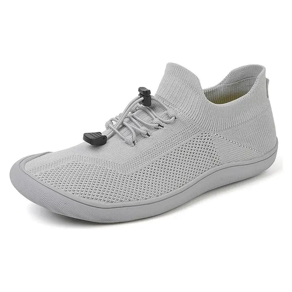 Active Knit Upper Barefoot Shoes with Toggle Lace-Up