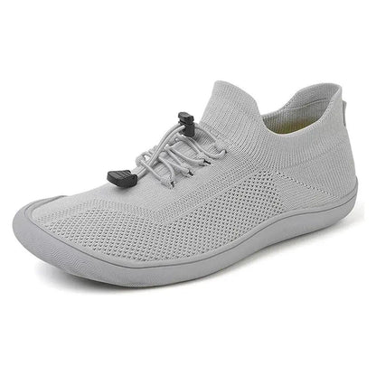 Active Knit Upper Barefoot Shoes with Toggle Lace-Up