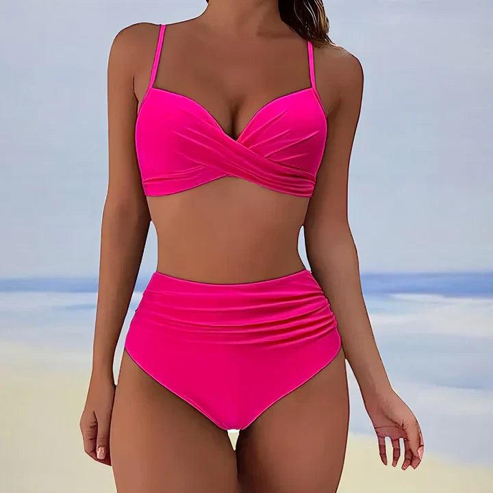 Hana Women's High Waisted Bikini Set | Elegant Design, Comfortable Fit 5