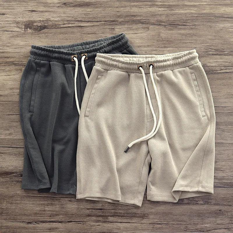 Harlan Men's Gym Shorts | Breathable Knitted Blend, Relaxed Fit 1