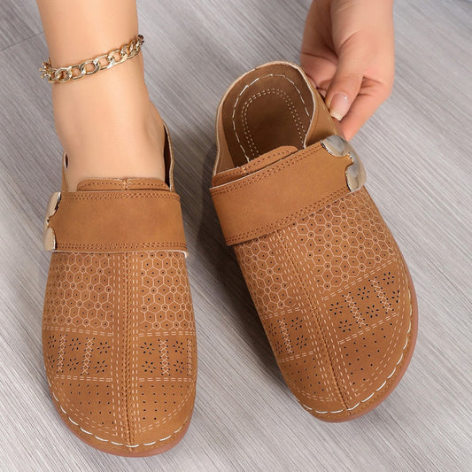 Hera Women's Mules | Breathable Leather, Stylish Design 0