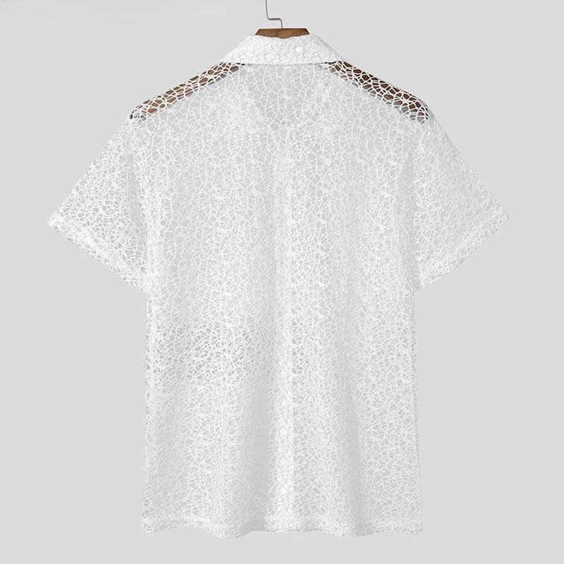 Kairo Men's Lounge Shirt | Ultra-Light Mesh 5