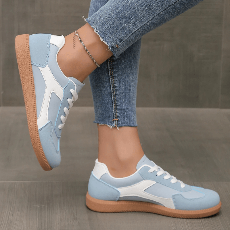 Livia Women's Sneakers | Vintage Leather Design, Cushioned Comfort 2