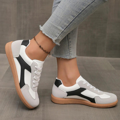 Livia Women's Sneakers | Vintage Leather Design, Cushioned Comfort 4