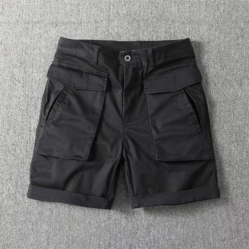 Lorenzo Men's Cargo Shorts | Spandex-Poly Blend, Tactical Style 2