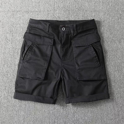 Lorenzo Men's Cargo Shorts | Spandex-Poly Blend, Tactical Style 2
