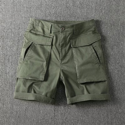 Lorenzo Men's Cargo Shorts | Spandex-Poly Blend, Tactical Style 5
