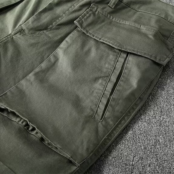 Lorenzo Men's Cargo Shorts | Spandex-Poly Blend, Tactical Style 6